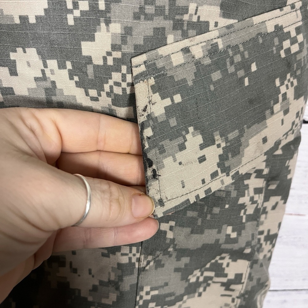 US Military Pants Small Regular Digital Pixel Camo ACU Army Combat Uniform Cargo - Picture 5 of 11